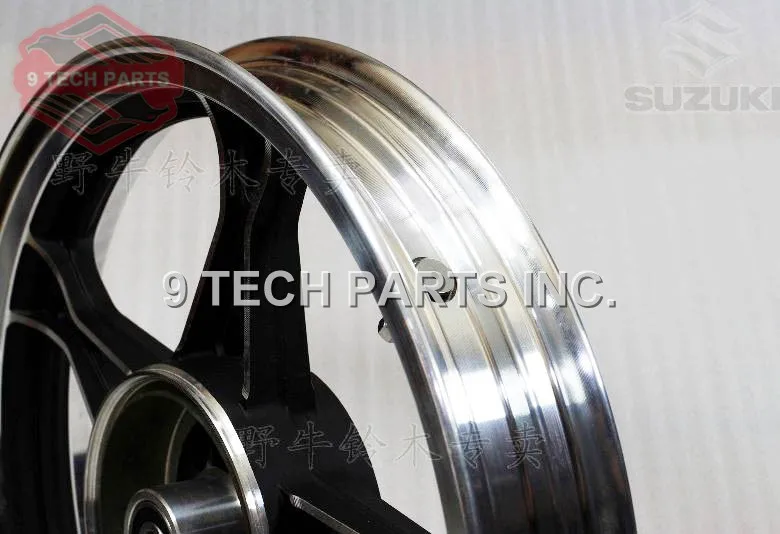 QUALITY GN250 FRONT ALUMINUM WHEEL RIM COMPLETE wheel size is 1.80*18