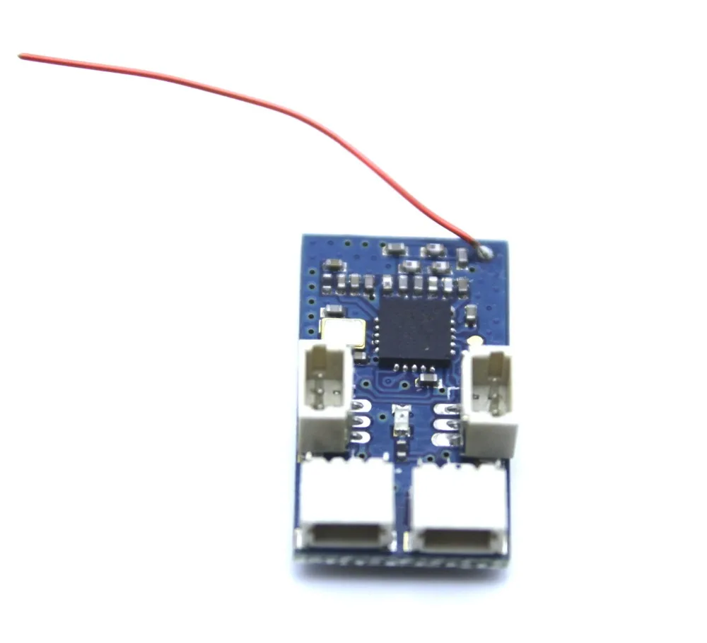 2,4G Micro Mini совместимый, Flysky AFHDS 2A приемник PPM PWM для радиоуправляемого дрона FPV гоночный самолет Встроенный Матовый ESC