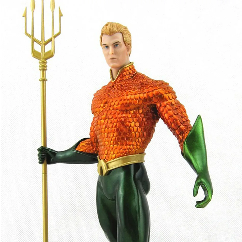 Chanycore Aquaman 25cm 1pcs PVC Figure DC Comics Justice League Action Anime Figures Models Decorat