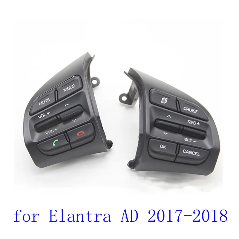 

For Hyundai 2016-2017 Elantra AD Sport Cruise Audio Remote Control Switch / Steering wheel music button control Bluetooth switch
