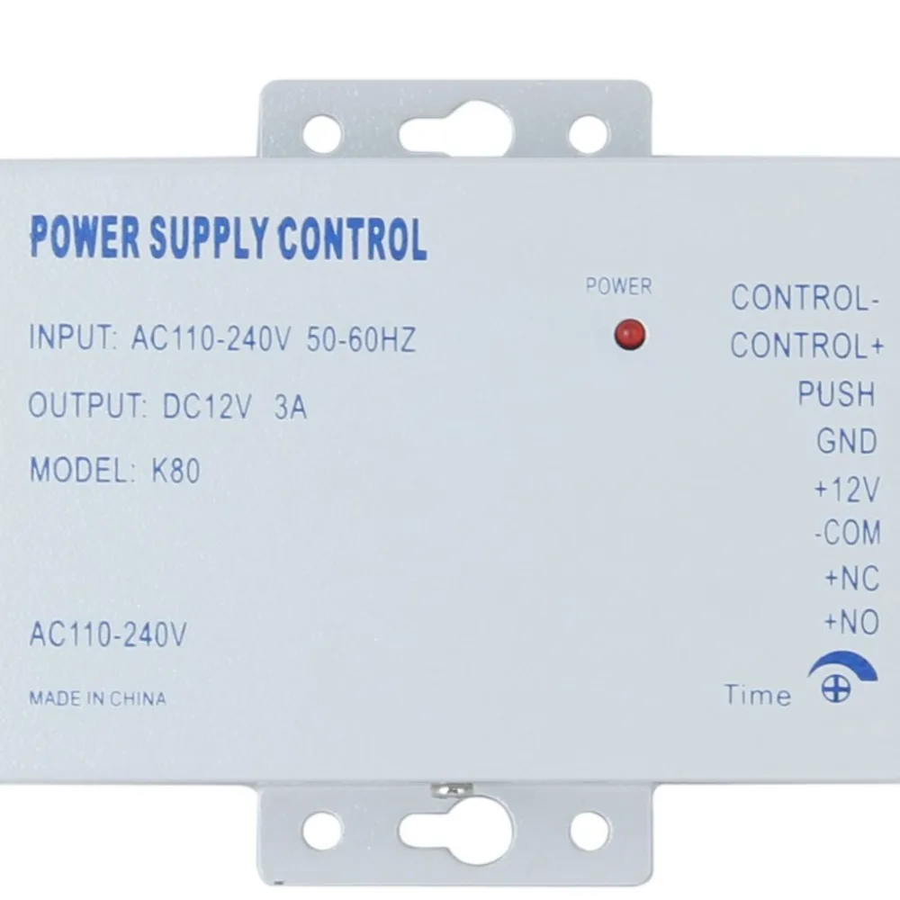 YobangSecurity AC 110 240V to DC 12V 3A источник питания для контроля доступа к двери во всем