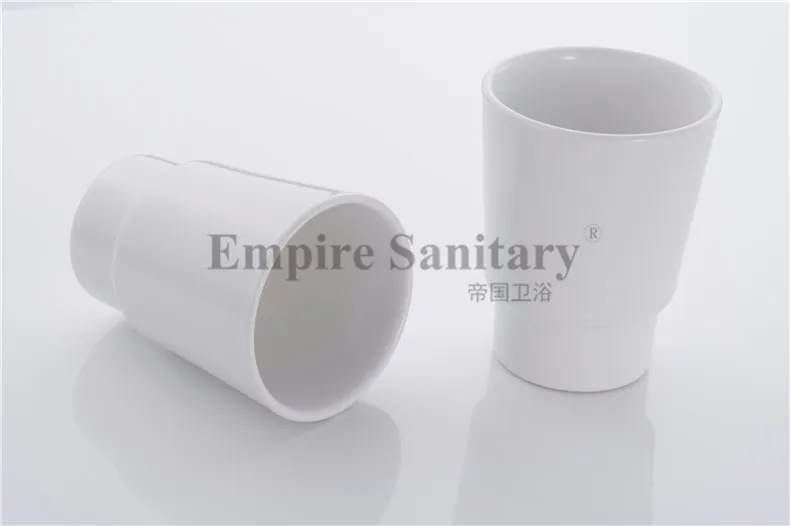 Классический Золотой ванной двойной держатель чашки зубная щетка латунь керамический настенный держатель чашки декоративный подстаканники XE3387