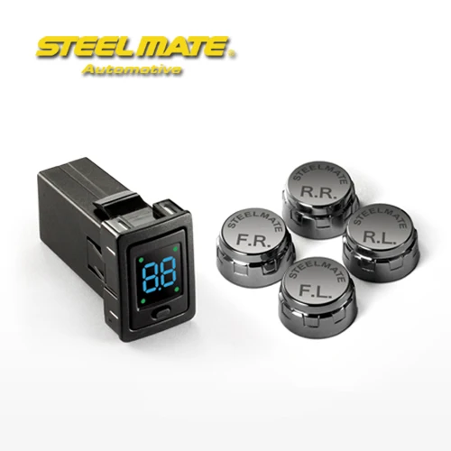 Tpms как поменять батарейку Steelmate Tp-73 Be Diy Car Tpms For Toyota Wireless External Sensors Tire Pressu