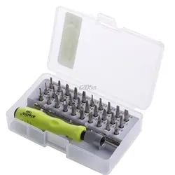 32 in1 Torx Набор прецизионных отверток для мобильного телефона портативных ПК Repair Tool Kit Q01 челнока