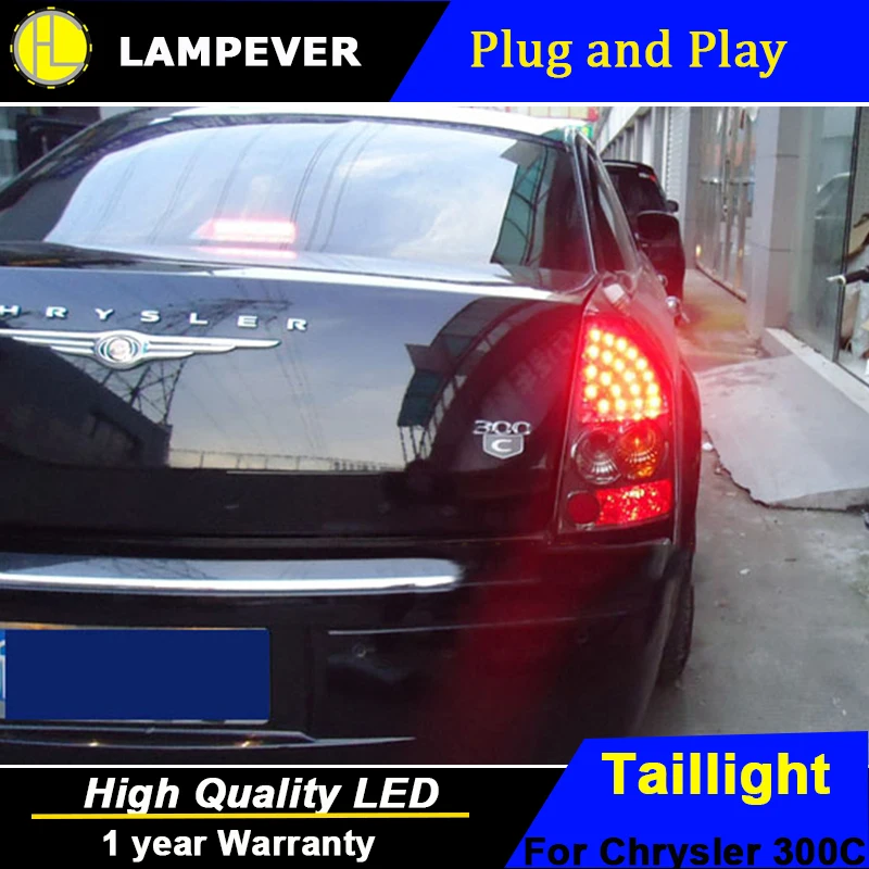 Lampever Lights For Chrysler For 300c Led Tail Light Rear Lamp Back
