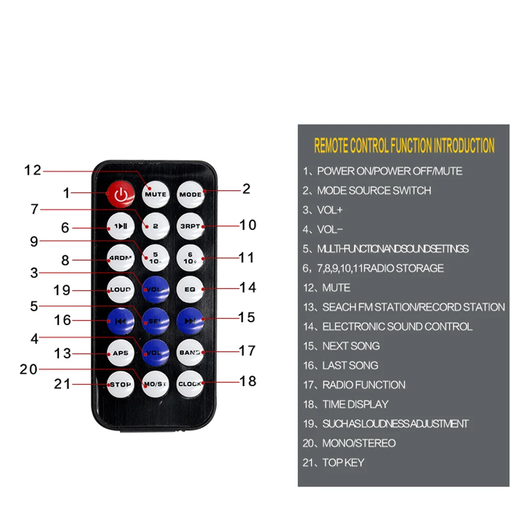 AMPrime JSD-520 Car Radio Bluetooth 12V In-dash 1 Din Stereo Autoradio Player AUX-IN MP3 FM Receiver SD USB SD Car audio Player AMPrime JSD-520 Car Radio Bluetooth 12V In-dash 1 Din Stereo Autoradio Player AUX-IN MP3 FM Receiver SD USB SD Car audio Player
