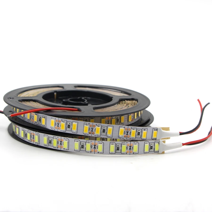 Супер яркий SMD 5730 Светодиодные полосы света DC 12V водонепроницаемый не/ip65 60
