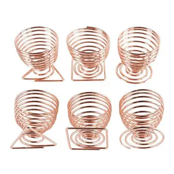 

Blender Holders 6 Pack, Makeup Sponge Holders Drying Rack Stand, Powder Puff Sponge Support Display Stand,Makeup Organizer Rou