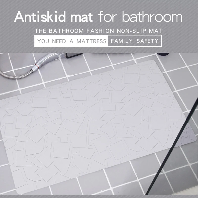 Bathroom Rubber Mat Geometric Non Slip Mat For Bathroom 40 70cm