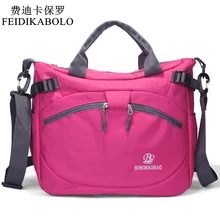 Nouvelle arrivée de haute qualité imperméable à l’eau en nylon loisirs sac de voyage Pas Cher sac femmes Sacs Wemen Messenger Sac Huit couleur Livraison gratuite
