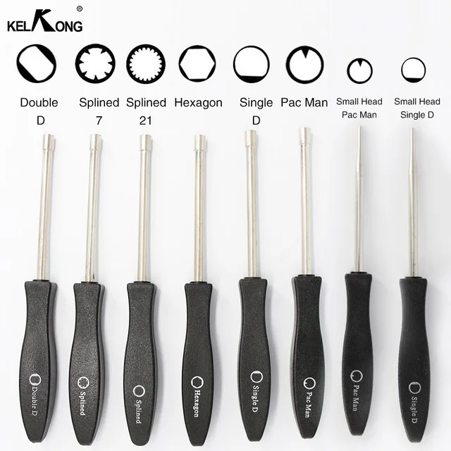 KELKONG 8Pcs Adjustment Tool Pac Man/Small Pac Man/Single D/Small