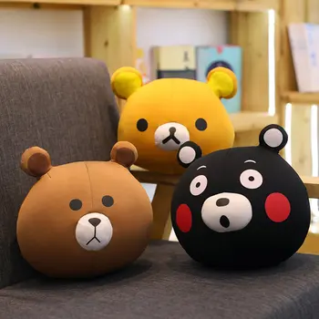 

Cartoon Soft Brown Bear Rilakkuma Kumamon Stuffed Nanoparticle Animals Toys Pillow Gift Birthday Present Valentine's Day Gift