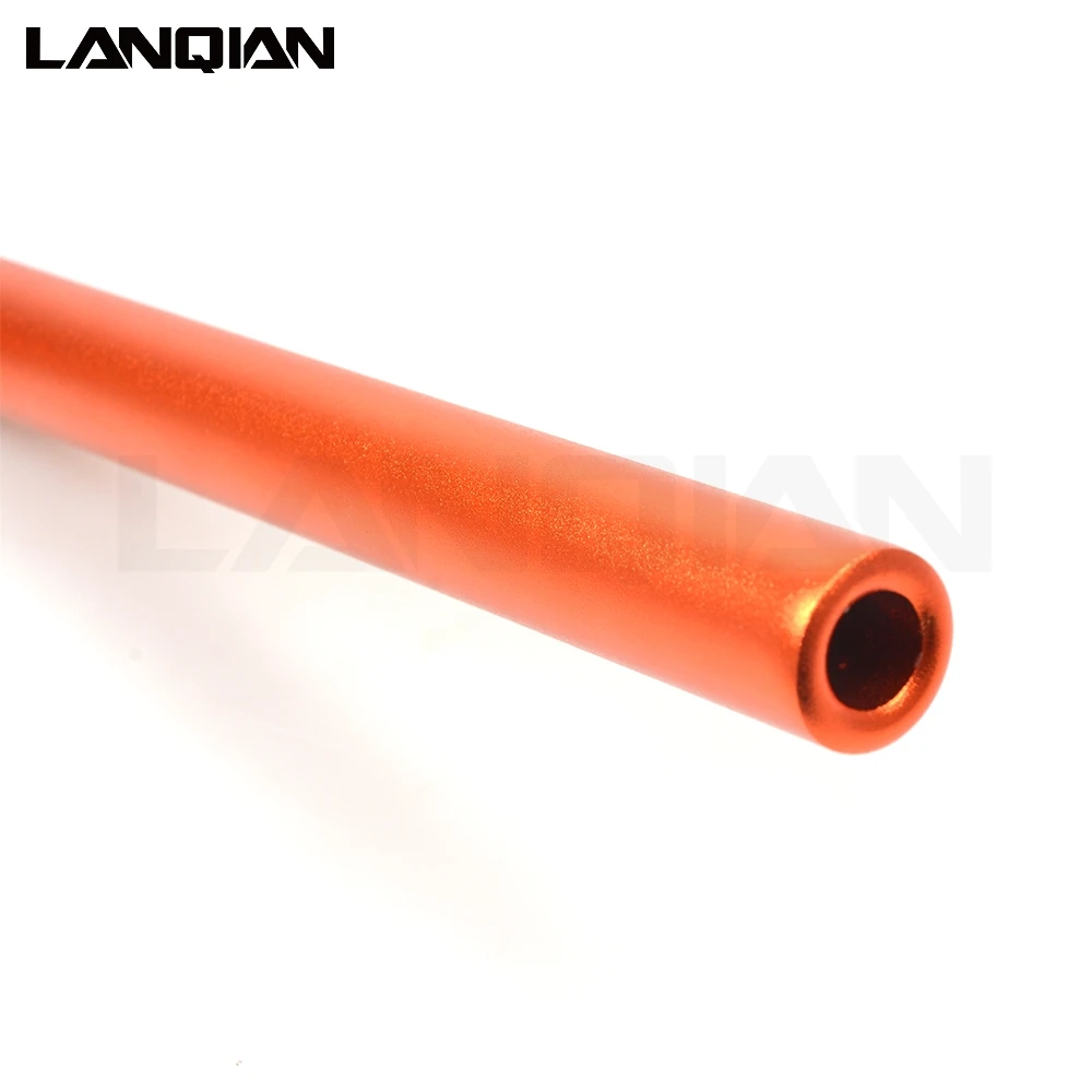 Универсальный 7/" 22 мм aluminio orange motocicleta manillar para Для Yamaha Suzuki Kawasaki Honda