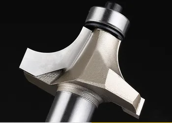 

Radius 7.96 mm 1 Pcs Proffesional Grade Woodworking CNC Engraving Router Bit Trimmer Chamfer Carving Tool Round Over Bit