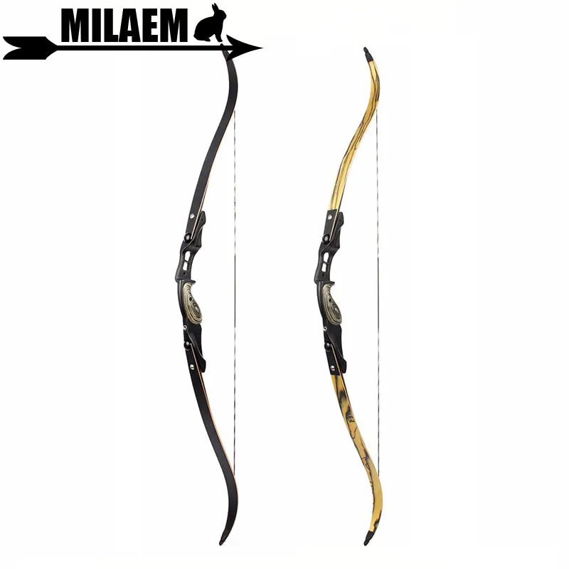 

1pc 30-60lbs 60inch Archery Recurve Bow American Hunting Bow IBO 190FPS Traditional Bow Long Bow Hunting Accessory
