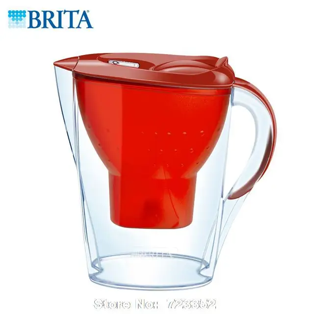 Red German original BRITA filter kettle generation Marella2.4L Maxtra