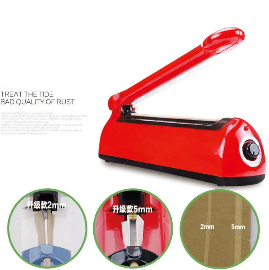 Food sealing machine can dry fresh frozen bakery packing sealer sealing bags appliances