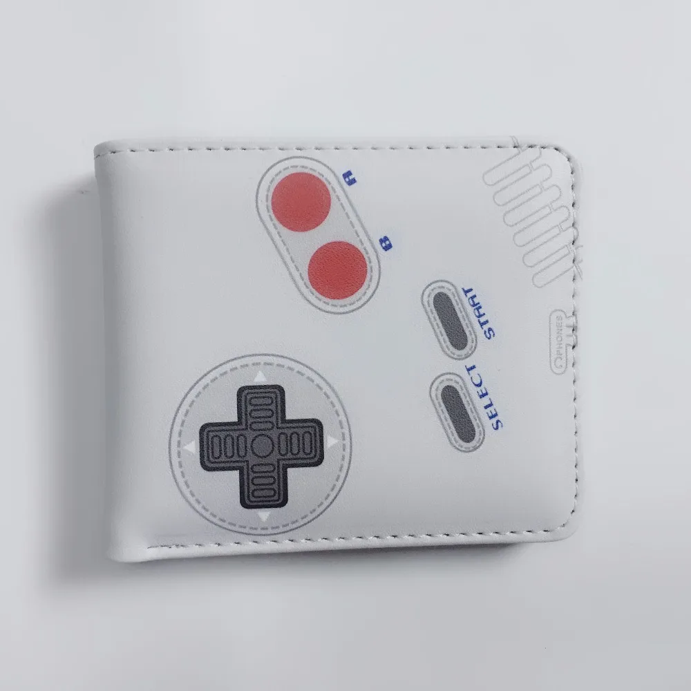 Playstation handle of the short wallet card holder Boy and girl cartoon gift paragraph Short wallet W1163Y 