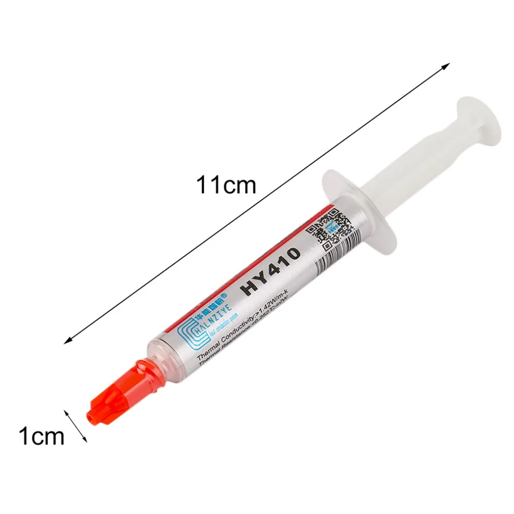HY410-TU2G Термопаста Соединение силиконовый скребок процессор радиатор охлаждения GPU силиконовый вентилятор термопаста