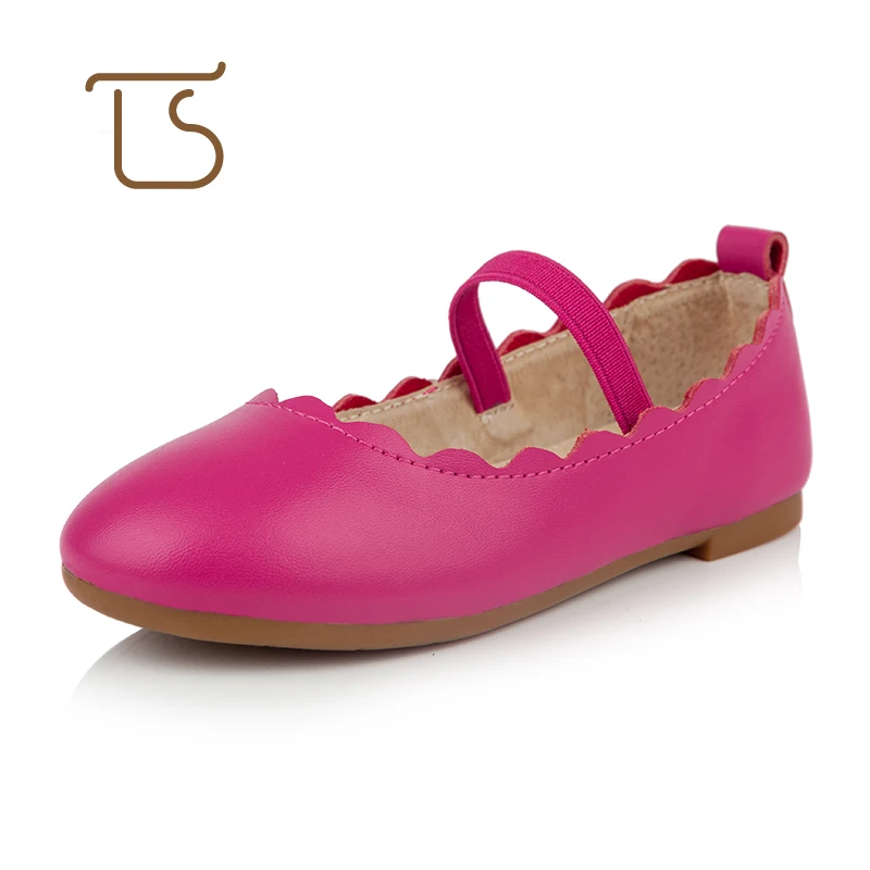 T.S. kids shoes summer spring original design leather kids flat shoes