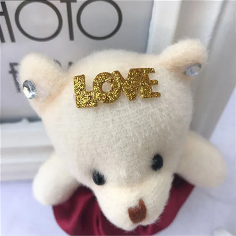 1 шт. Горячие 11 см Kawaii маленькие плюшевые мишки игрушки мягкие животные пушистые
