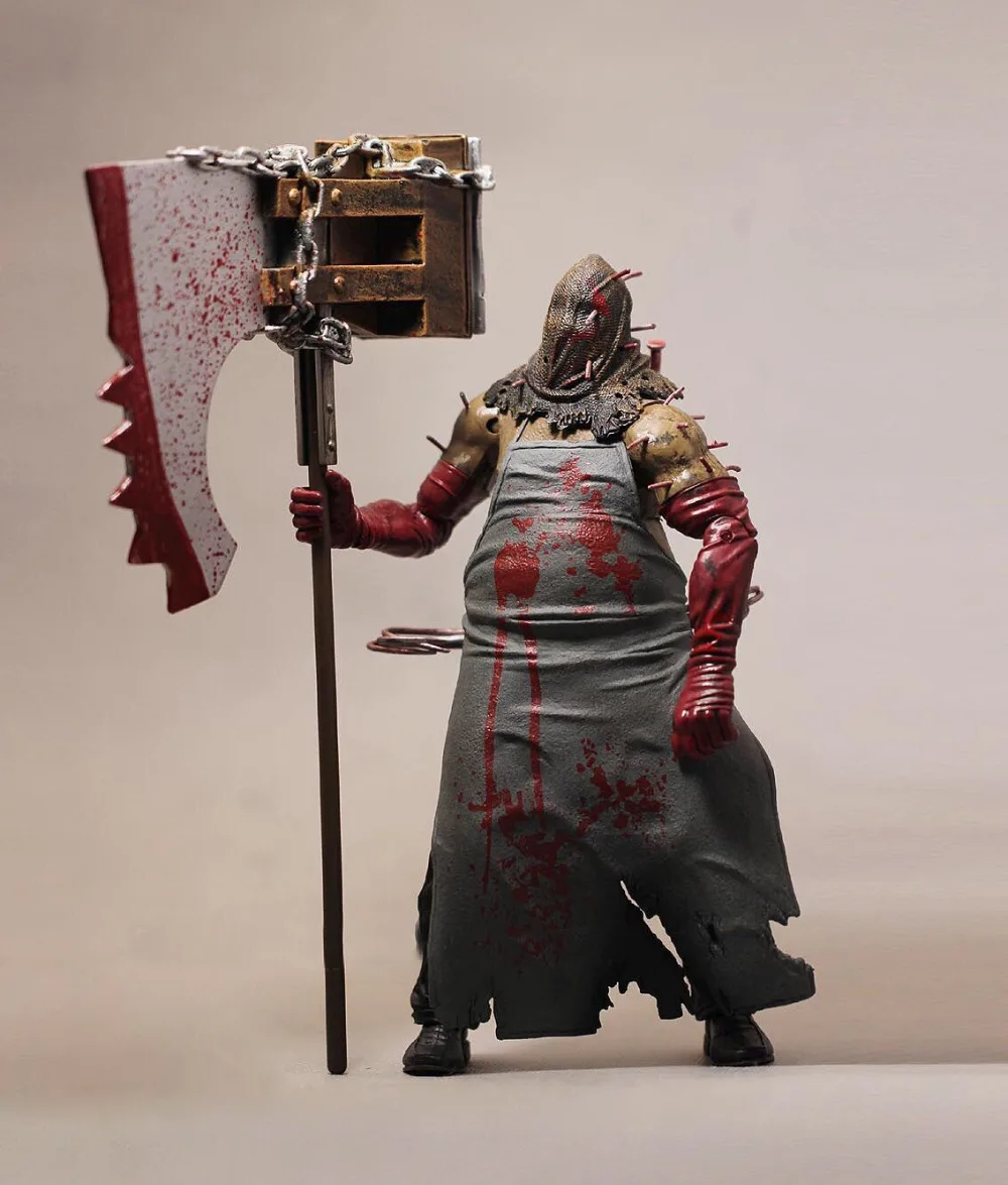 18 cm NECA Biohazard Executioner Majini Action Figure Toy Horror Halloween Gift