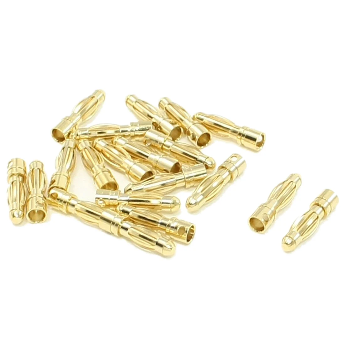 MYLB 20pcs RC Model Battery Male Banana Bullet Connector Plug 4mmin