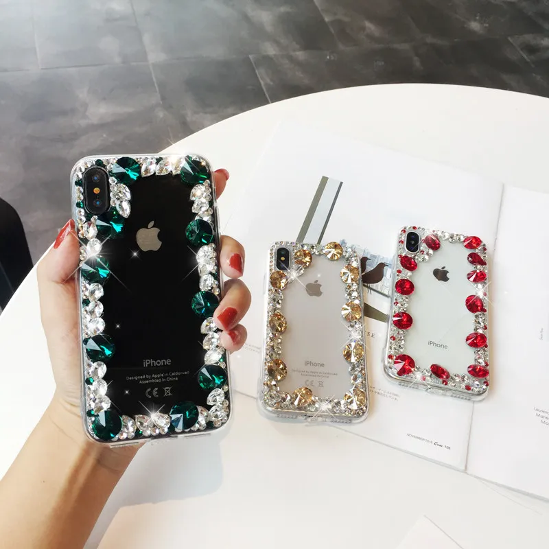 XSMYiss роскошный блестящий чехол со стразами для Samsung A3 A5 A7 2017 A9 A8 A6 PLUS A50 A70 A80 с