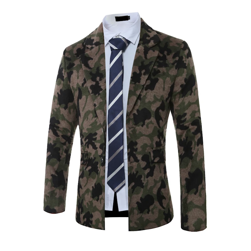 Popular Camouflage Blazer MensBuy Cheap Camouflage Blazer Mens lots