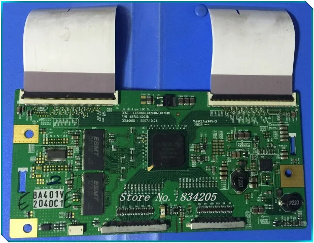 Бесплатная доставка 42PFL7403 42LG50YR t-con LC37WU/LC420WU/LC470WU 6870C-0202B оригинальные запчасти |