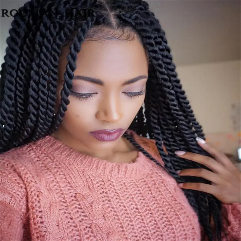 Havana Mambo Twist Crochet Braid Hair 24 Synthetic Marley