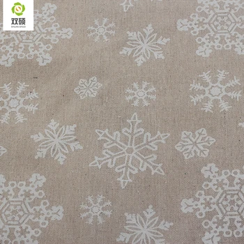 

new snowflake desgin Linen Fabric Qualities linen Cloth For Curtains, Sofa, Bags, Tablecloths Cover 150*50CM/PCS