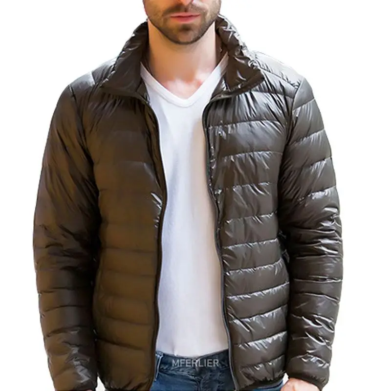 MFERLIER Autumn Winter Loose Jackets Men 5XL 6XL 7XL 8XL 130kg Large Size Parkas 4