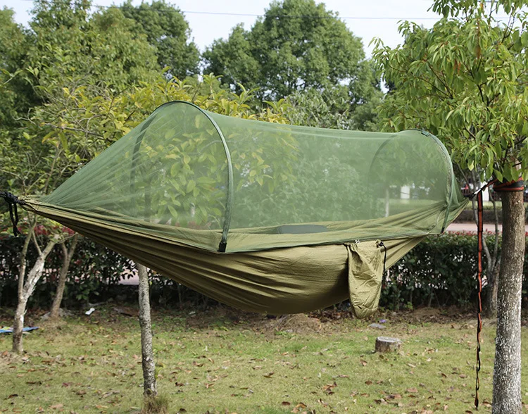 2 человека мульти применение портативный гамак кемпинг Survivor с сетки от комаров вещи мешок качели hamac кровать, палатка применение мебель