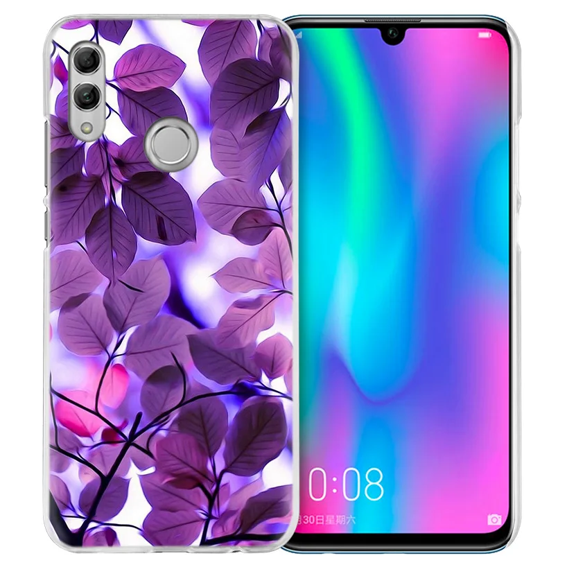 Красивый чехол с цветочным рисунком розы для huawei Honor 8X Y9 9 10 Lite Play 8C 8S 8A Pro V20 20i 10i Y6 Y7 жесткий Роскошный чехол для телефона из поликарбоната