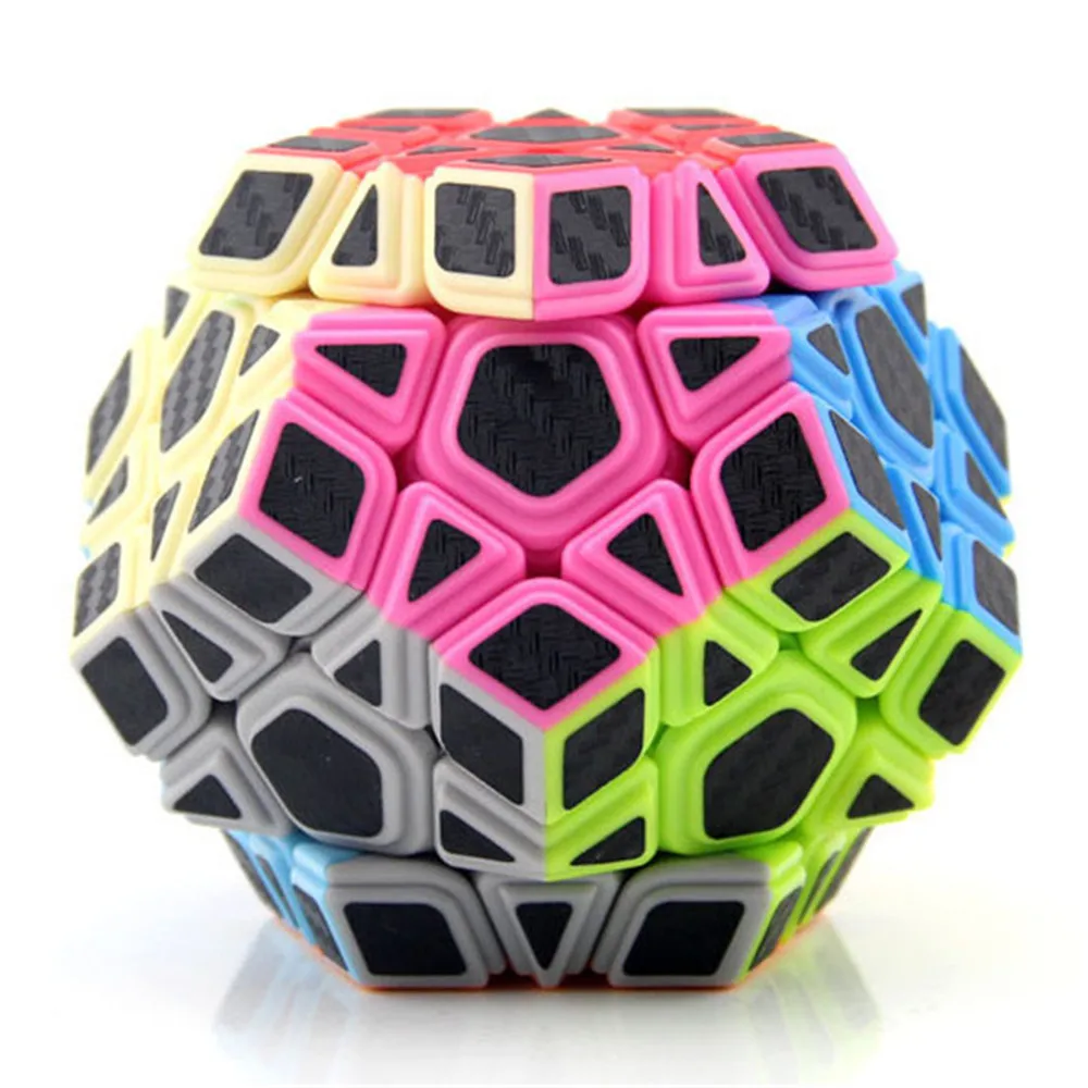 

MOYU Carbon Fibre megaminxed Megaminx 3x3x3 Puzzle Magic Cube Fast Ultra-Smooth 3x3 Speed Puzzle Twist Cube Kids Toys Gift
