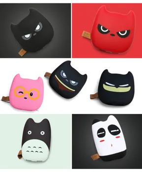 

Cute face cartoon demon mobile power bank for phone gift Customizing