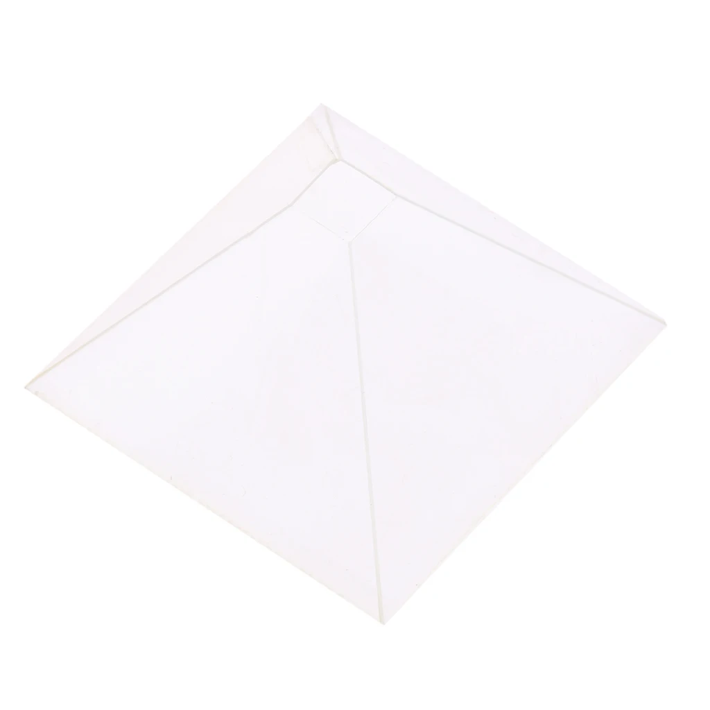 

360 Full View 3D Holographic Video Play Display Pyramid Prism Stand Projector Box for All 3.5''-5.5'' Smartphones Clear