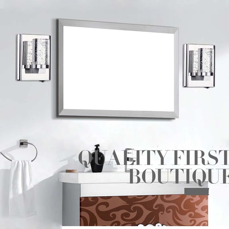 moderna della parete ha condotto la lampada 220 v indoor lampade bagno specchio scale light fixtures 9 w vanity luci del corrido
