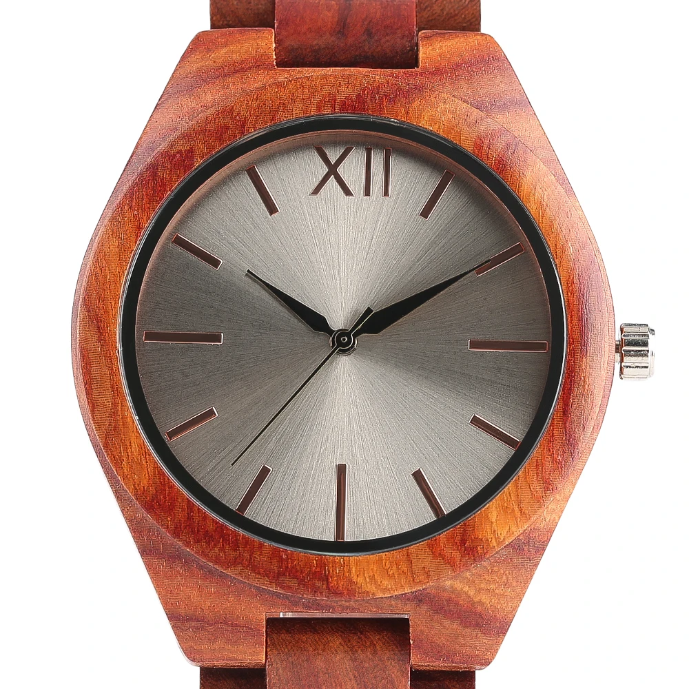 

2017 Luxury Full Bamboo Wood Watches Fold Over Clasp Mirror Dial Quartz-watch Mens Sports Casual relogio masculino esportivo