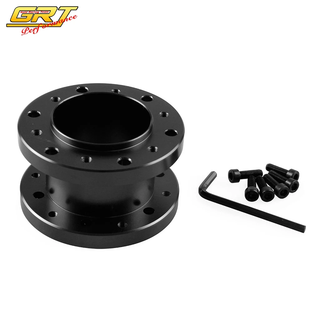 GRT 5cm Height Aluminium Steering Wheel Hub Adapter Spacer Kit for Car