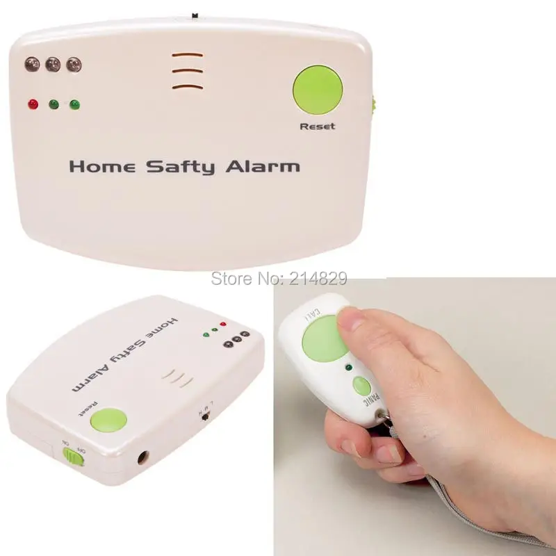 Home Safety Alert Care Call Fall Alarm Patient Medical Elderly Panic Pendant SOS