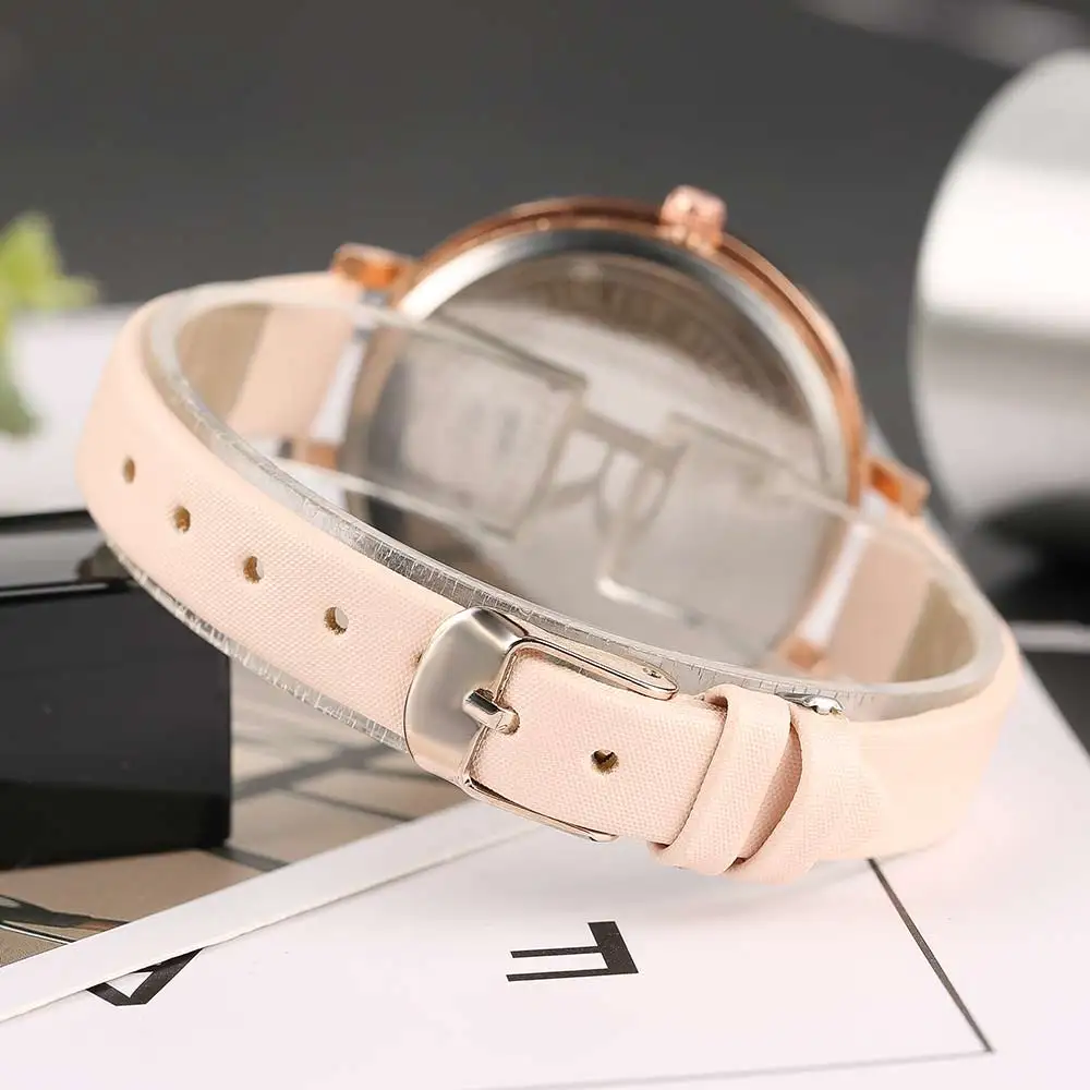Simple Colorful Dial Female Wrist Watch New Arrival Women Quartz Watches for Girl Casual Bangle Ladies Wrist Watch in Gift Bag (34)