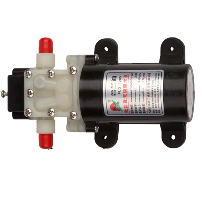 Yuenhoang 1PCS 12V 24V Mini Water Pump 1201/1202/1203/1204 Sprayer Pump Self-priming Diaphragm Pumps for Plant Protection Drone