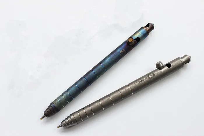 1PC Portable Titanium Alloy Bolt Defensive Pen Tactical Tungsten Attack Head Metal Signature EDC Pocket Multi-tool | Спорт и