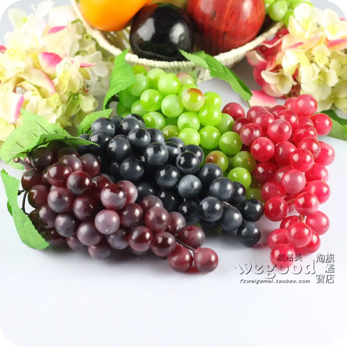 Artificial Fruit 22pcs Pvc Grape Grapes Home Fruit Plate Kitchen Cabinet Decoration Fruits Wholesale Retail Buy At The Price Of 16 60 In Aliexpress Com Imall Com