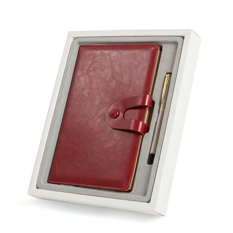 

Business Notebook A5 Thickened Office Stationery 32K Laptop Set