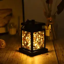 HobbyLane водонепроницаемый Солнечный фонарь, светильник для улицы, сказочный струнный светильник, подвесной светильник, умный светильник с управлением, ночной ландшафтный светильник