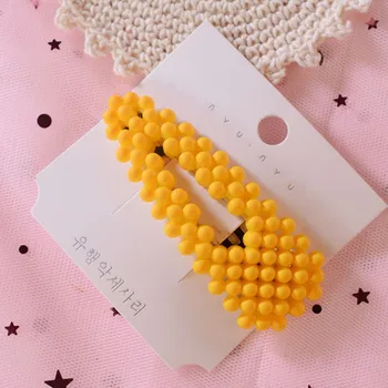 

Baby Gift Girl Bead Hair Pins Girls Hair Clips With Bead Design Hair Pin Children Hairpin Princess Hair Accessories
