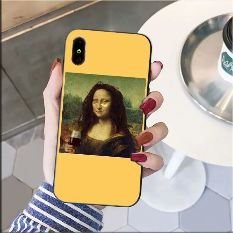 Great art aesthetic van Gogh Mona Lisa painting David